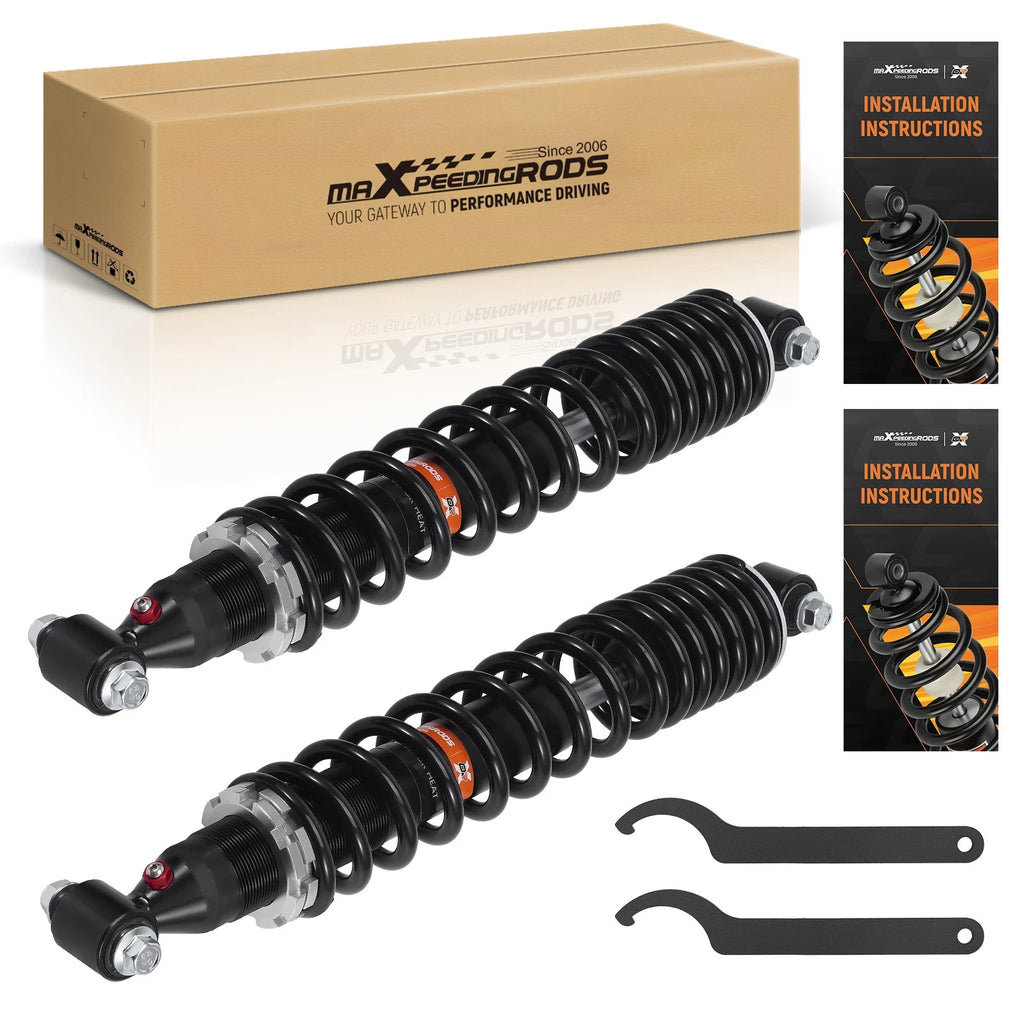 2pc Front Shock Absorber Kit for Yamaha Raptor 660 (2001–2005)