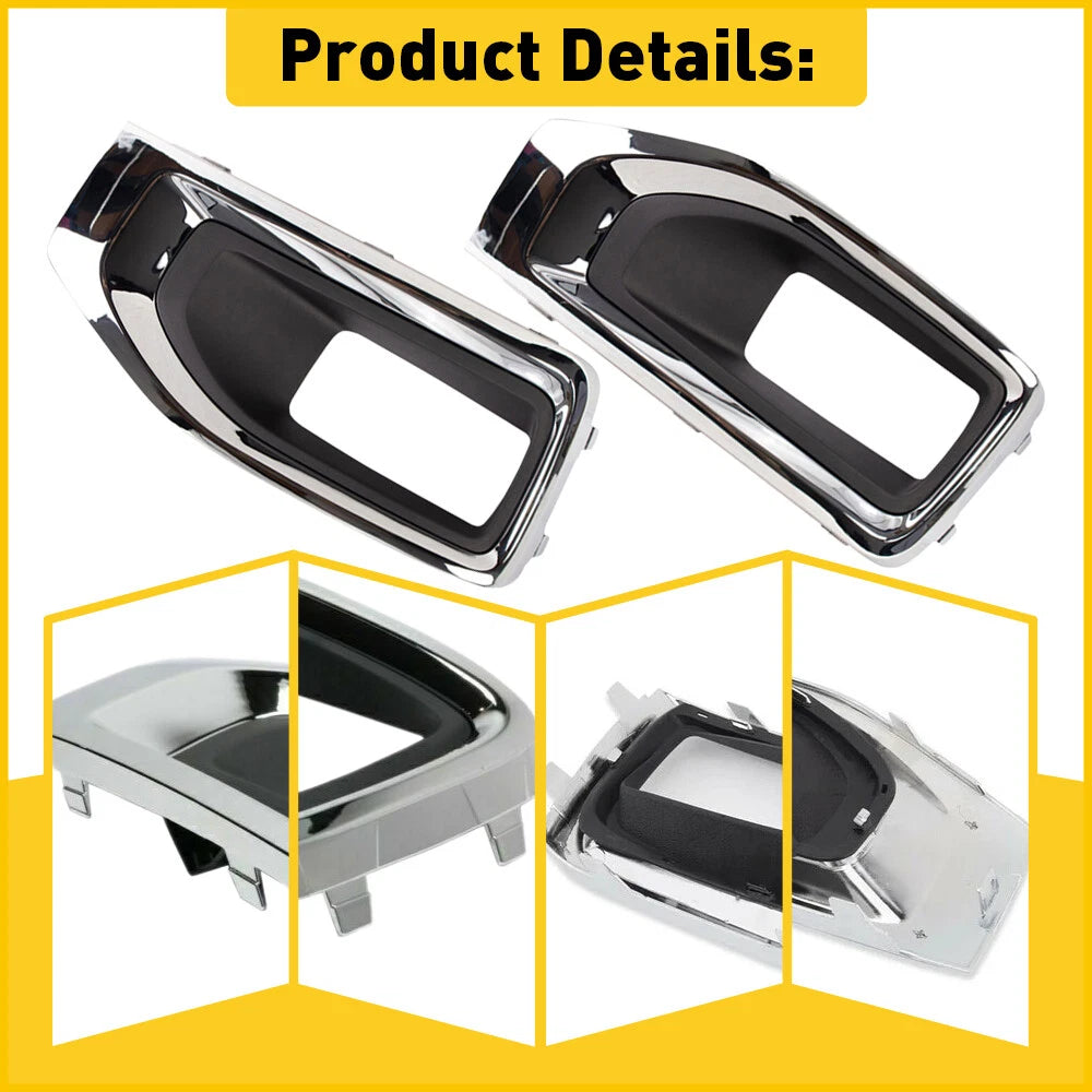 Pair of Fog Light Covers for GMC Yukon (2015-2020)
