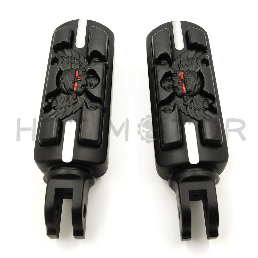 Skull Pirate Footpegs for Harley Breakout FXBR (2018–2019)