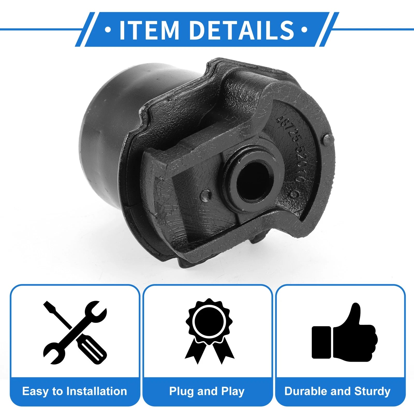 Rear Crossmember Bushing for Toyota Echo (2000–2005) & Scion xA (2004–2006)