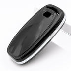 Remote Smart Key Fob Case Glossy Black Shell Protector for Audi A3 A4 A5 A6 A8 (1997-2024)