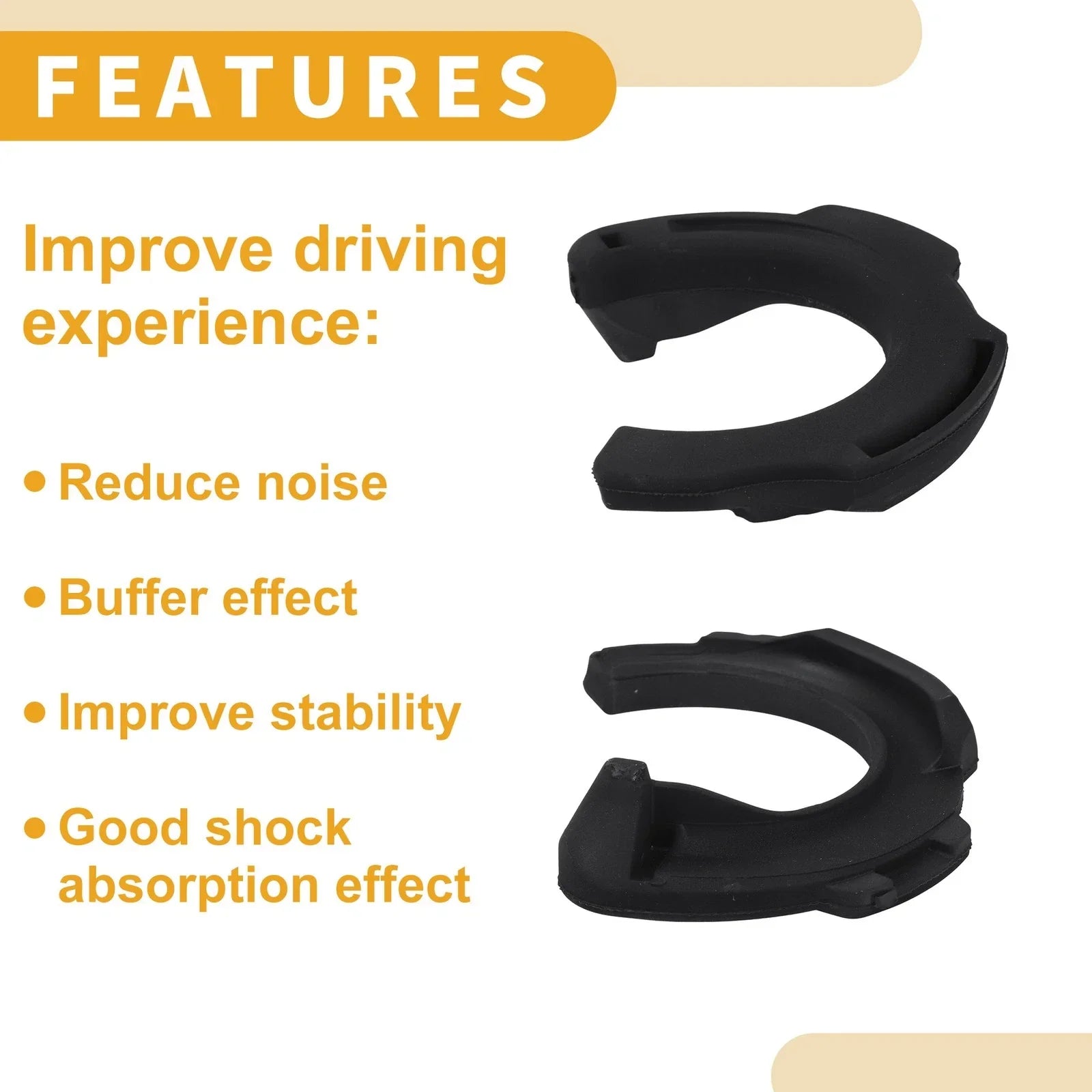 Lower Coil Spring Insulators Rubber for BMW X4 (2018-2019)