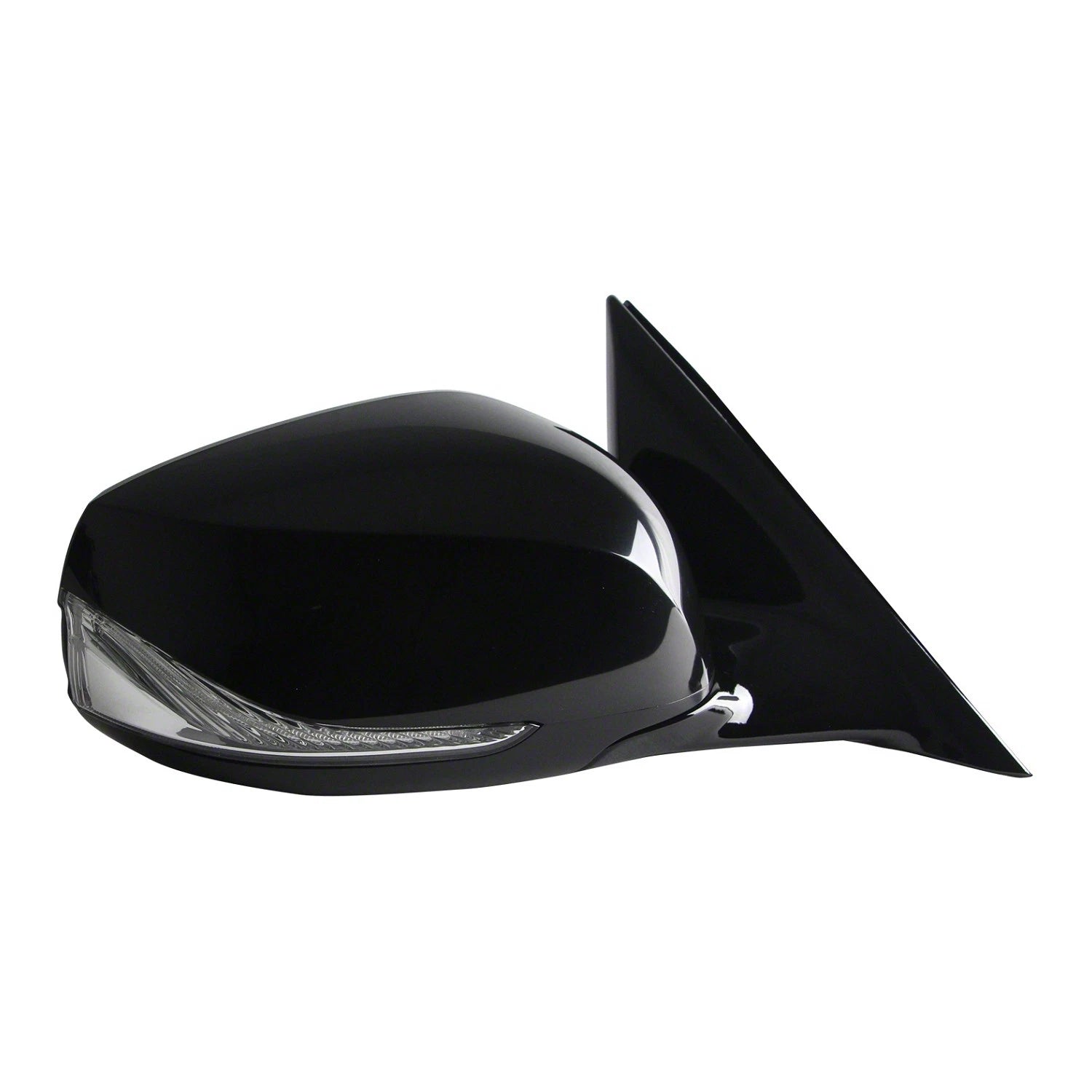 Replacement Ready to Paint Passenger Power Door Mirror w/o Around View Monitor