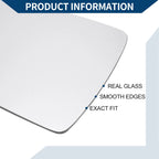 Left Side Mirror Glass Replacement for Volkswagen Polo (2017–2023)