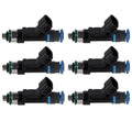 Set of 6 Fuel Injectors for Dodge Jeep Mitsubishi Ram 3.7L V6 (2002–2011)