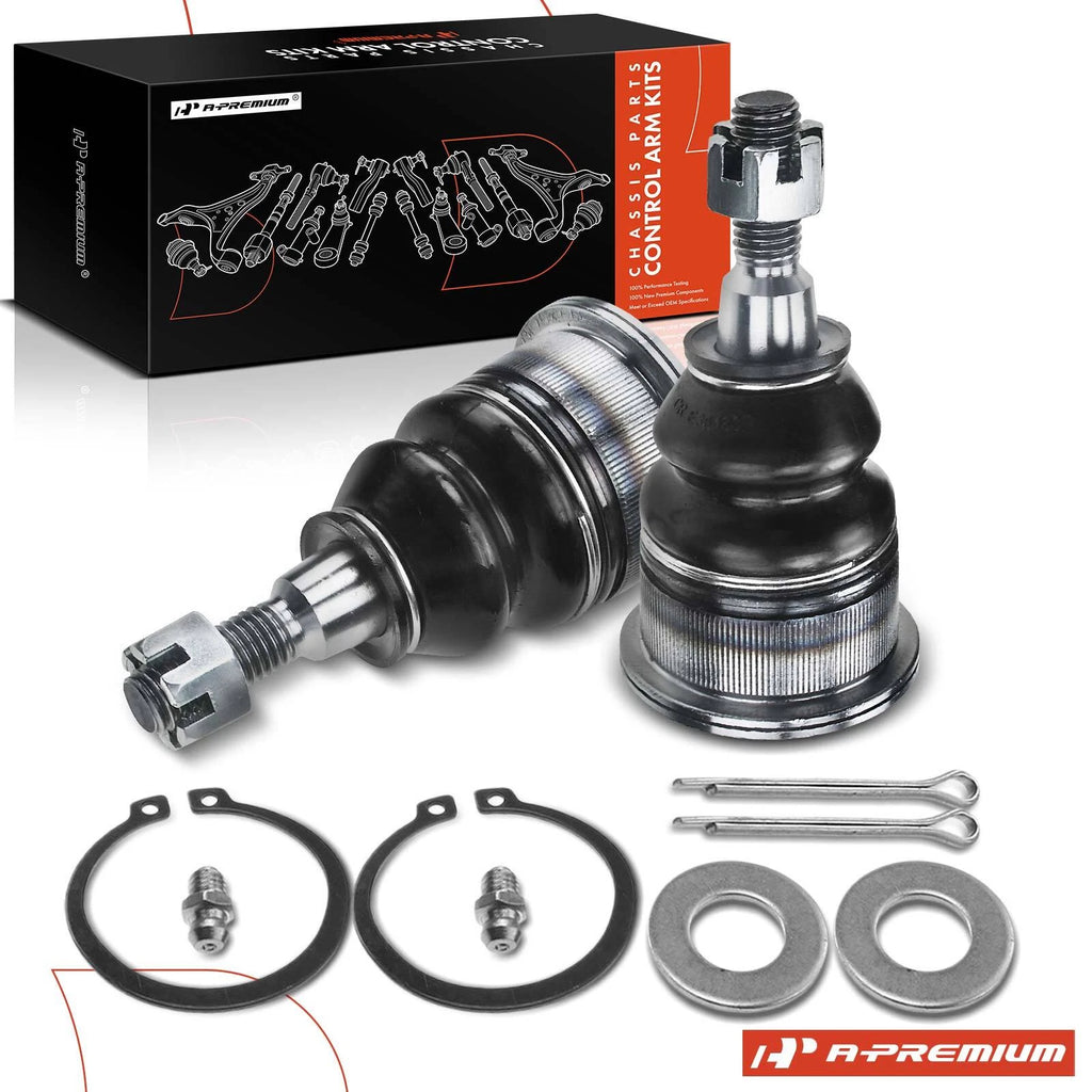 2X Front Upper Side Ball Joint for Chevy Silverado 2500 HD (2001–2010)