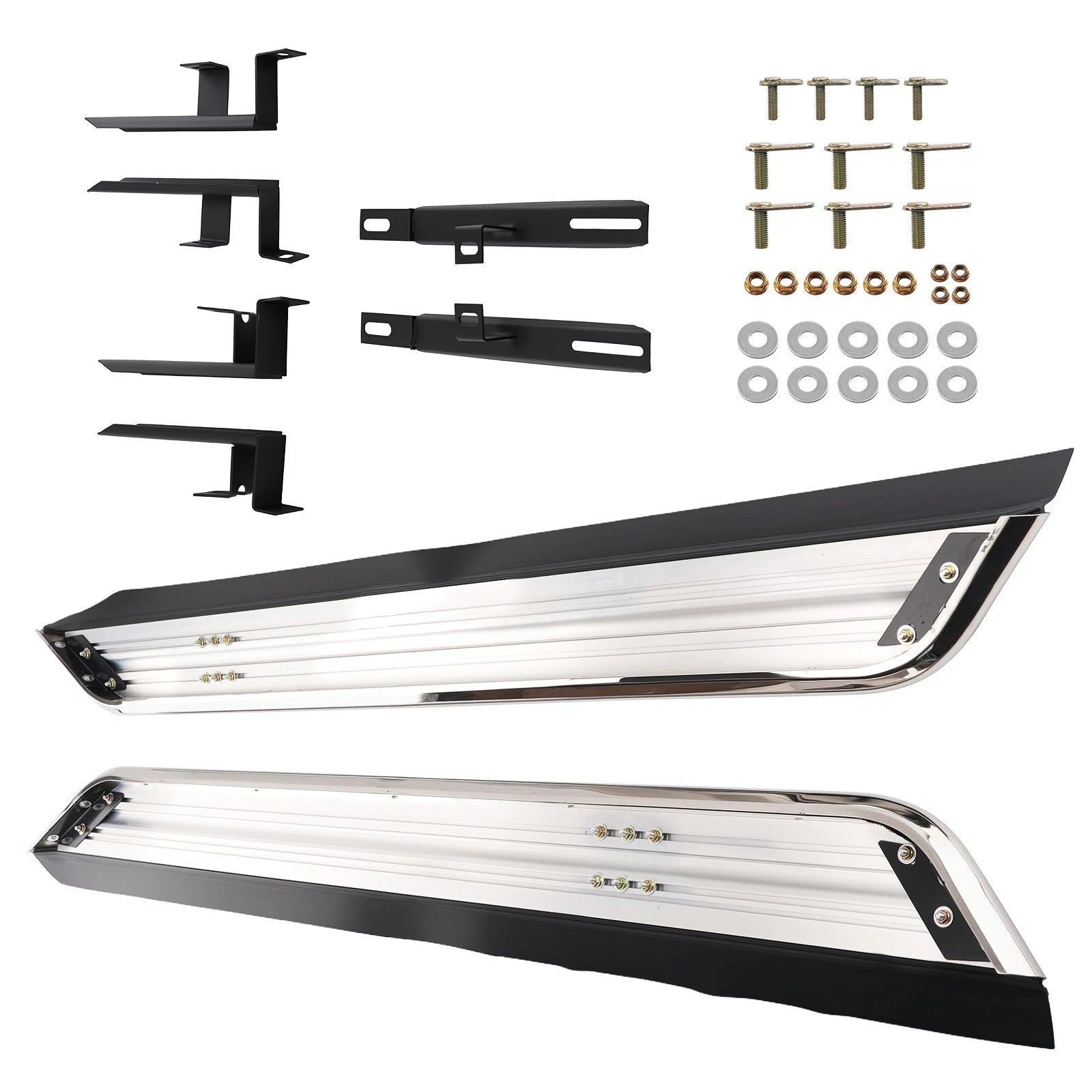 Side Steps Nerf Bars for Jeep Grand Cherokee (2011–2021) Non-Slip