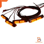 4 x Amber LED Front Grille Lights for Ford Ranger Raptor (2022-2025)