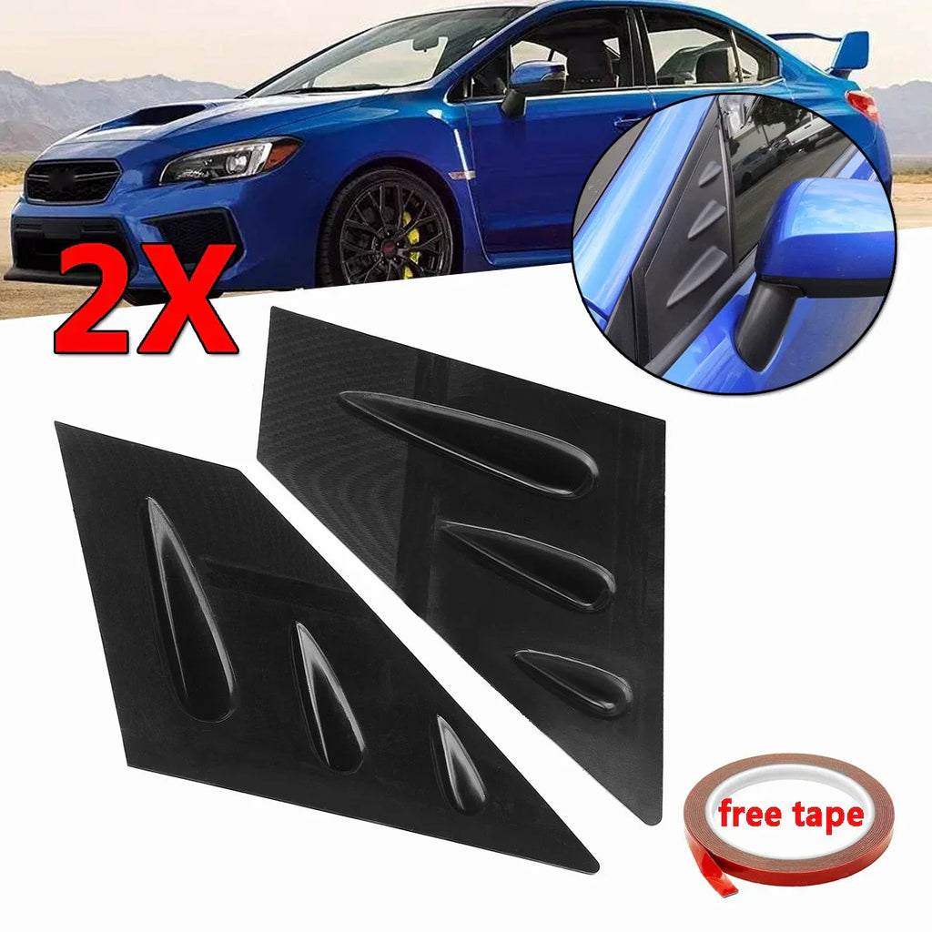 Louver Scoop Cover / Front Side Window for Subaru WRX STI (2015–2018)