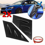 Louver Scoop Cover / Front Side Window for Subaru WRX STI (2015–2018)