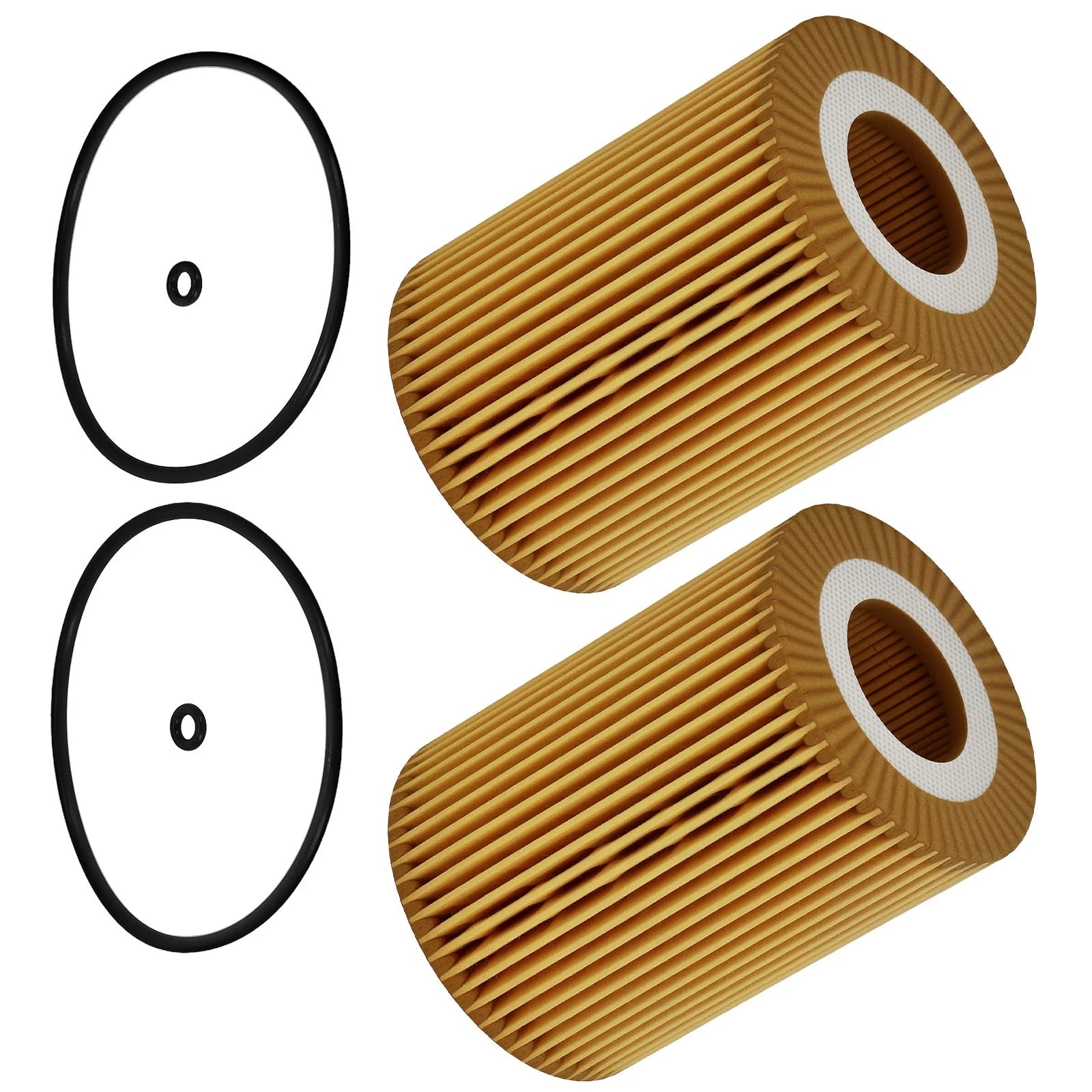 2X Oil Filter for Mercedes Benz W211 W164 X164 W251 Diesel HU821x 5175571AA