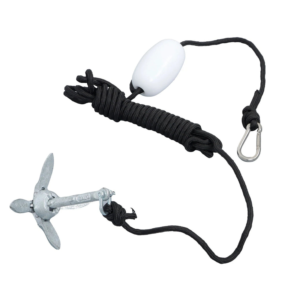 Anchor Set for Grapnel Boat Marine Kayak (0.7KG)