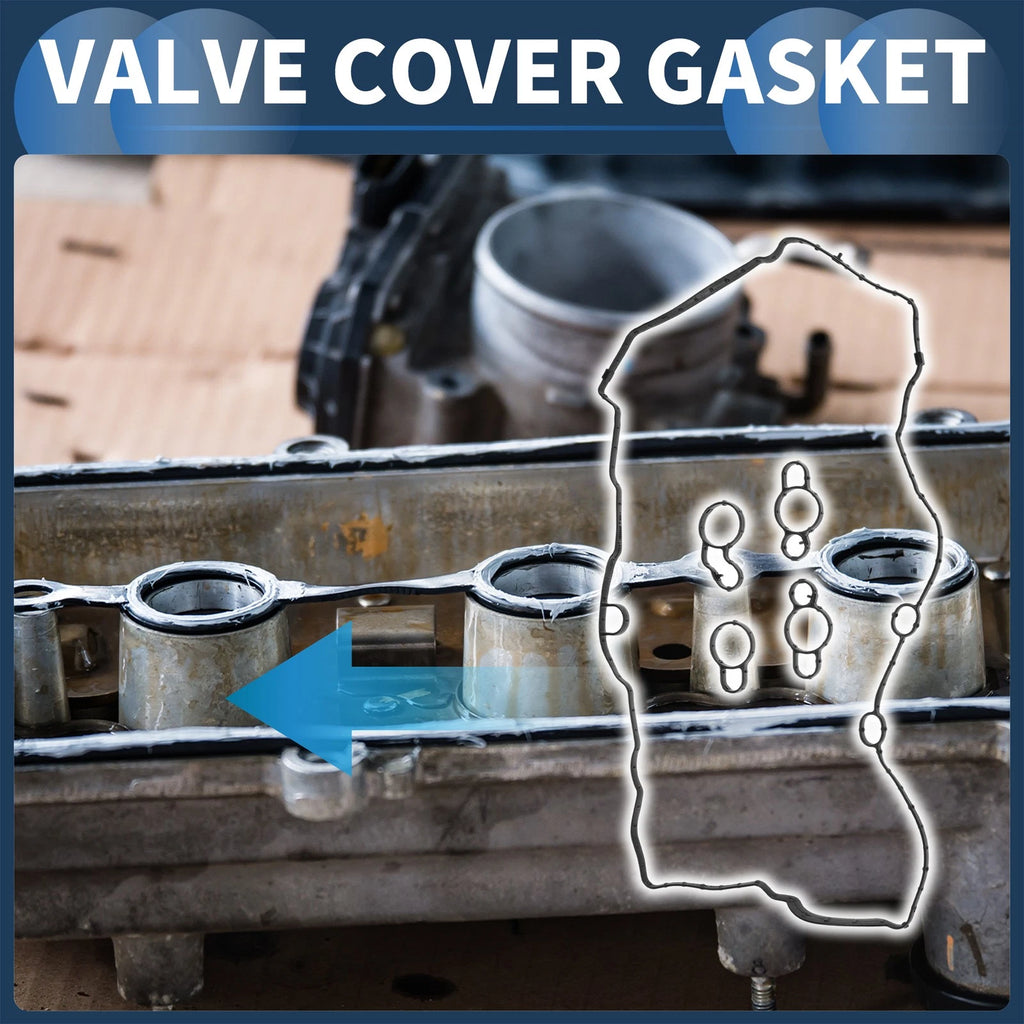 Valve Cover Gasket Set for Chevrolet Spark (2016–2021) 1.4L L4 12649041