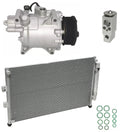AC Compressor Kit With Condenser for Honda Civic Sedan 2.0L (2009–2015)