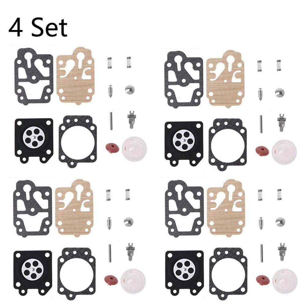 Set of 4 Carburetor Repair Kits for Honda CG260 (43CC, 52CC) 40-5/44F-5