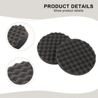 2Pcs 05725 Round Foam Polishing Pad Kit for Automotive Detailing
