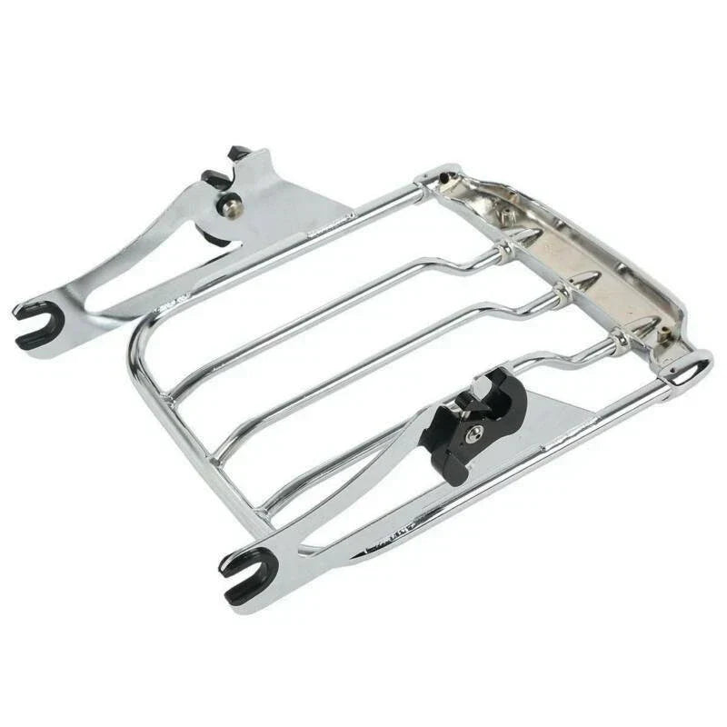 Docking Kit Chrome Sissy Bar Luggage Rack for Harley Touring (2009-2013)