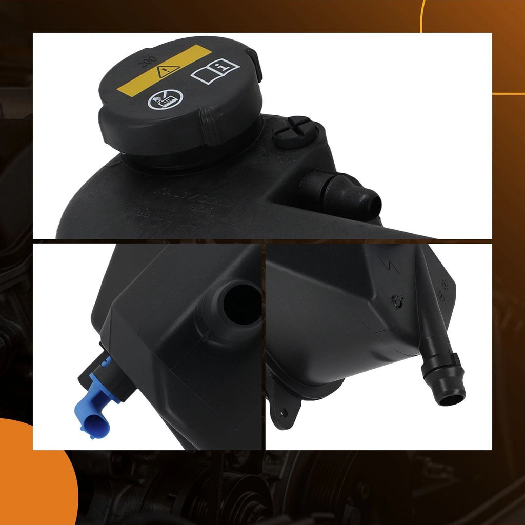 Engine Coolant Expansion Tank w/ Sensor Cap for BMW X5/Z3 (1998–2003) 17107503769