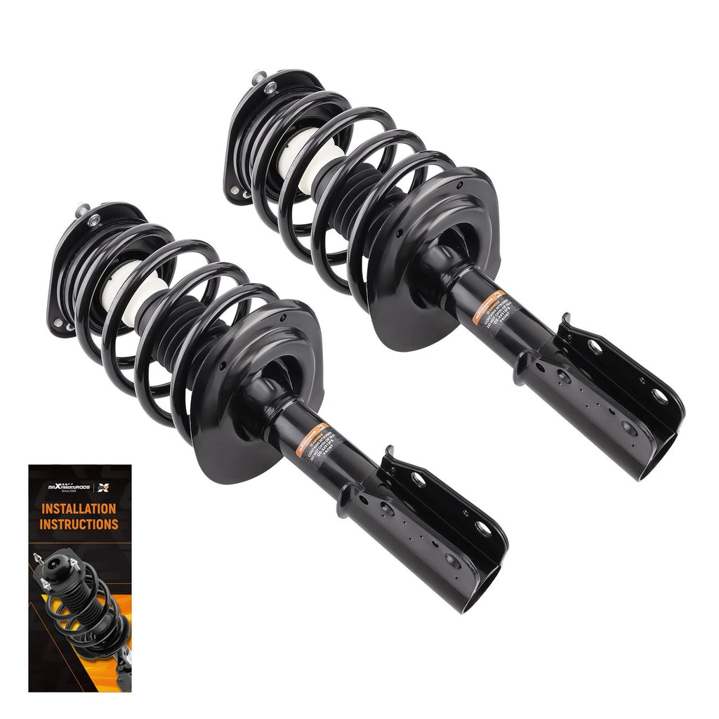 2X Front Complete Struts w/Coil Springs for Buick Lucerne Cadillac DTS (2006–2011)