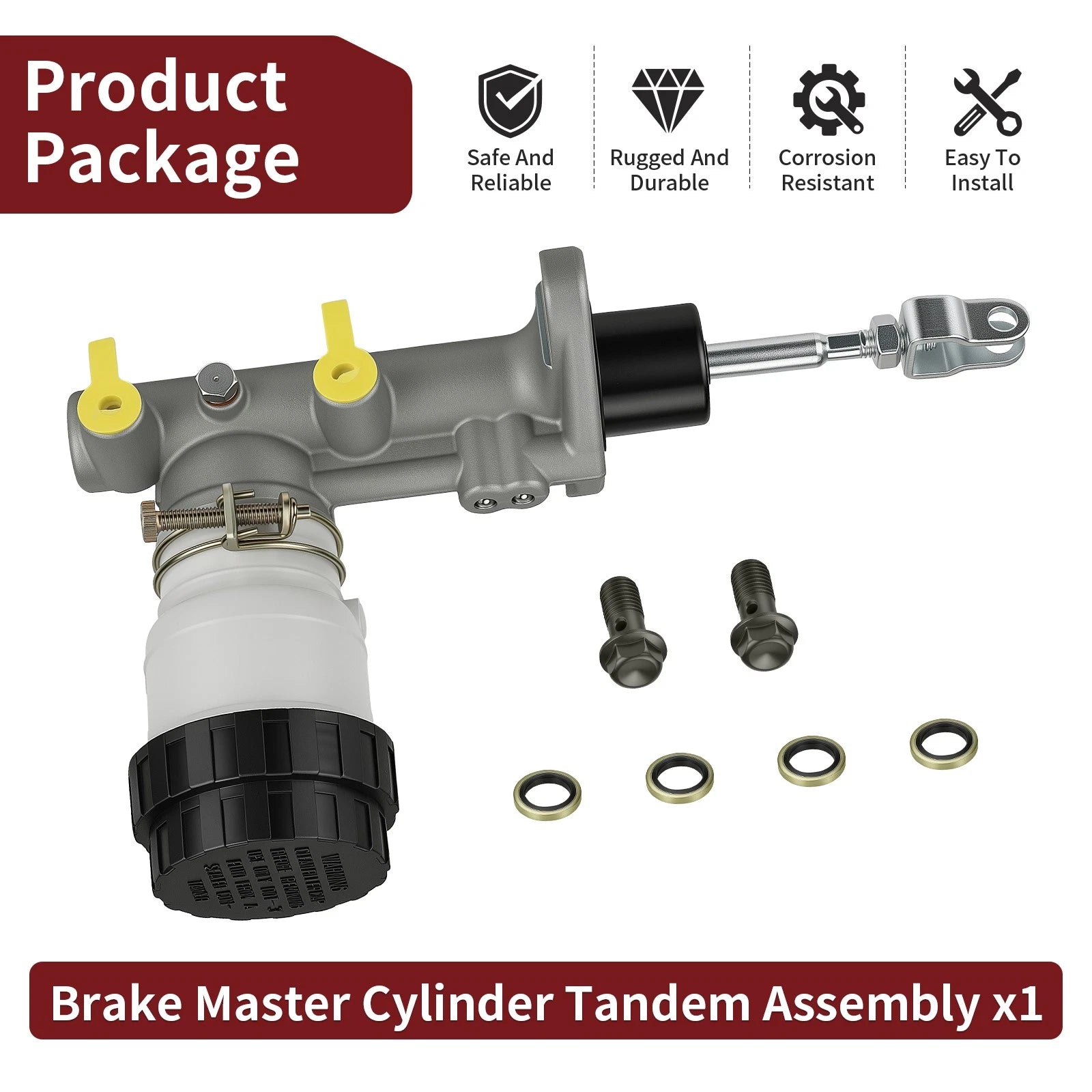 Brake Master Cylinder Tandem Assy 1912714 for Polaris ACE 900 XC (2017–2019)