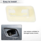 Front Left Side Bumper Headlight Washer Nozzle Cover Cap for BMW X3 Unpainted