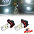 2pc Blue LED Fog Lights for Chevrolet Camaro (2014–2015)