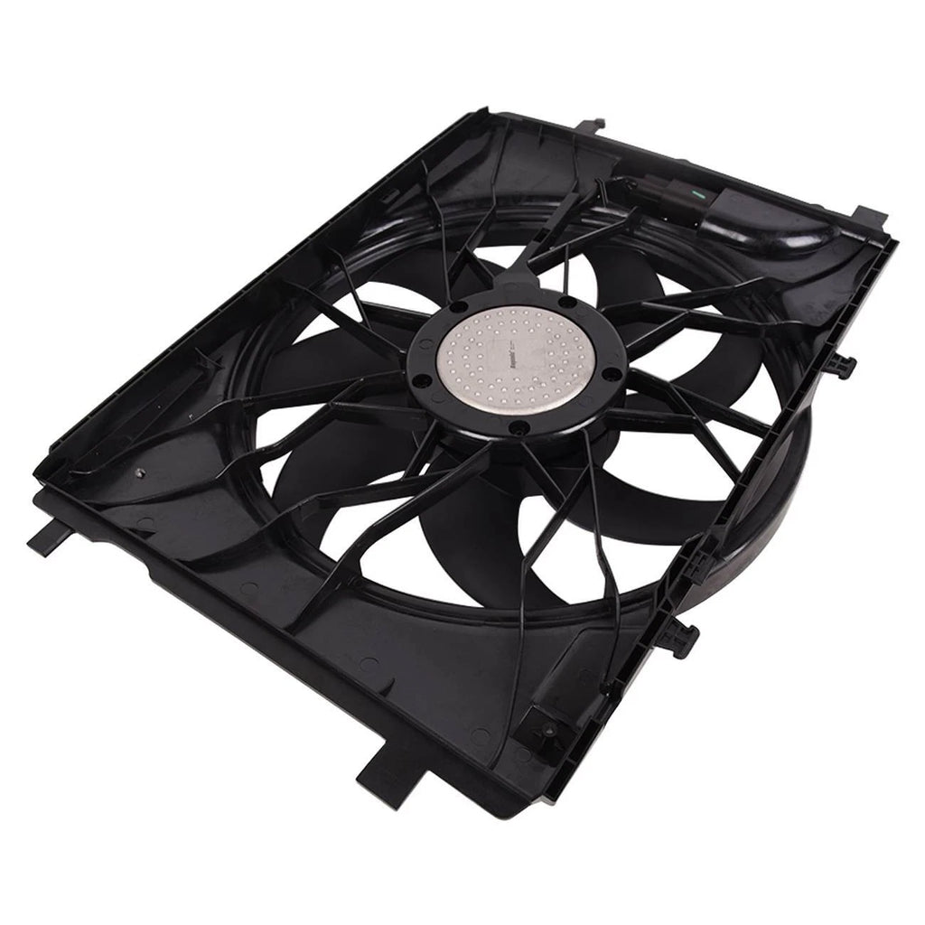 Radiator Cooling Fan Assembly for Mercedes E400 C250 SLK350 GLK350 (2010–2016)