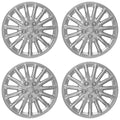 17' 15 Spoke Push-on Chrome Wheel Cover Hubcaps - Upgrade Your Auto XIEUH226