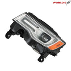 LED DRL Chrome Headlight for Jeep Grand Cherokee (2019–2021)