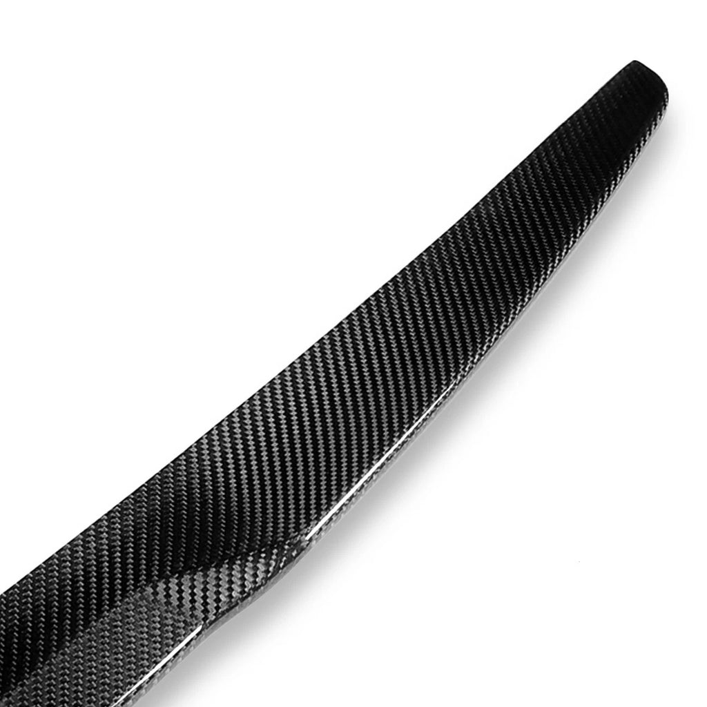 V-Style Carbon Fiber Trunk Lip Spoiler for Audi A4 Quattro (2009–2012)