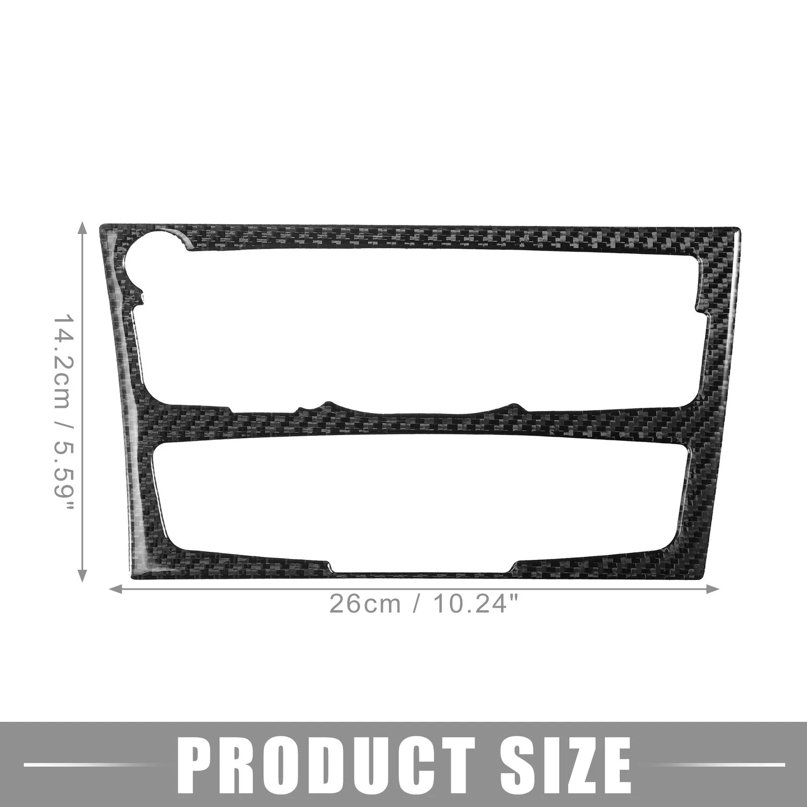 Centre Console Navigation CD Panel Air Outlet Trim for Audi A4 B8 A5 S5 (2008–2016)