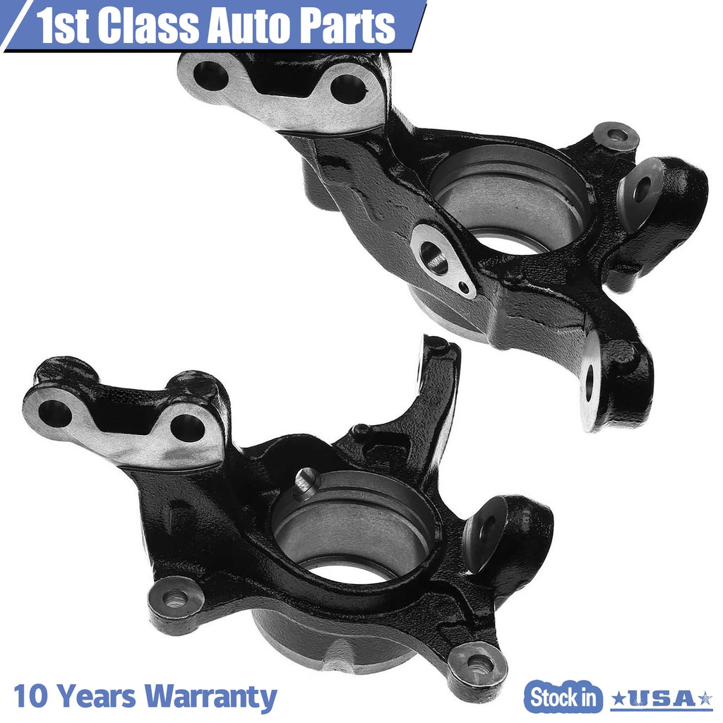 2X Front Left & Right Steering Knuckle for Toyota Sienna (2011–2019)