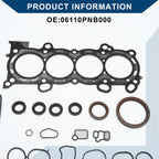 Cylinder Head Gasket Kit No. 06110PNB000 for Honda K20A1 K20A4 (2001–2006)