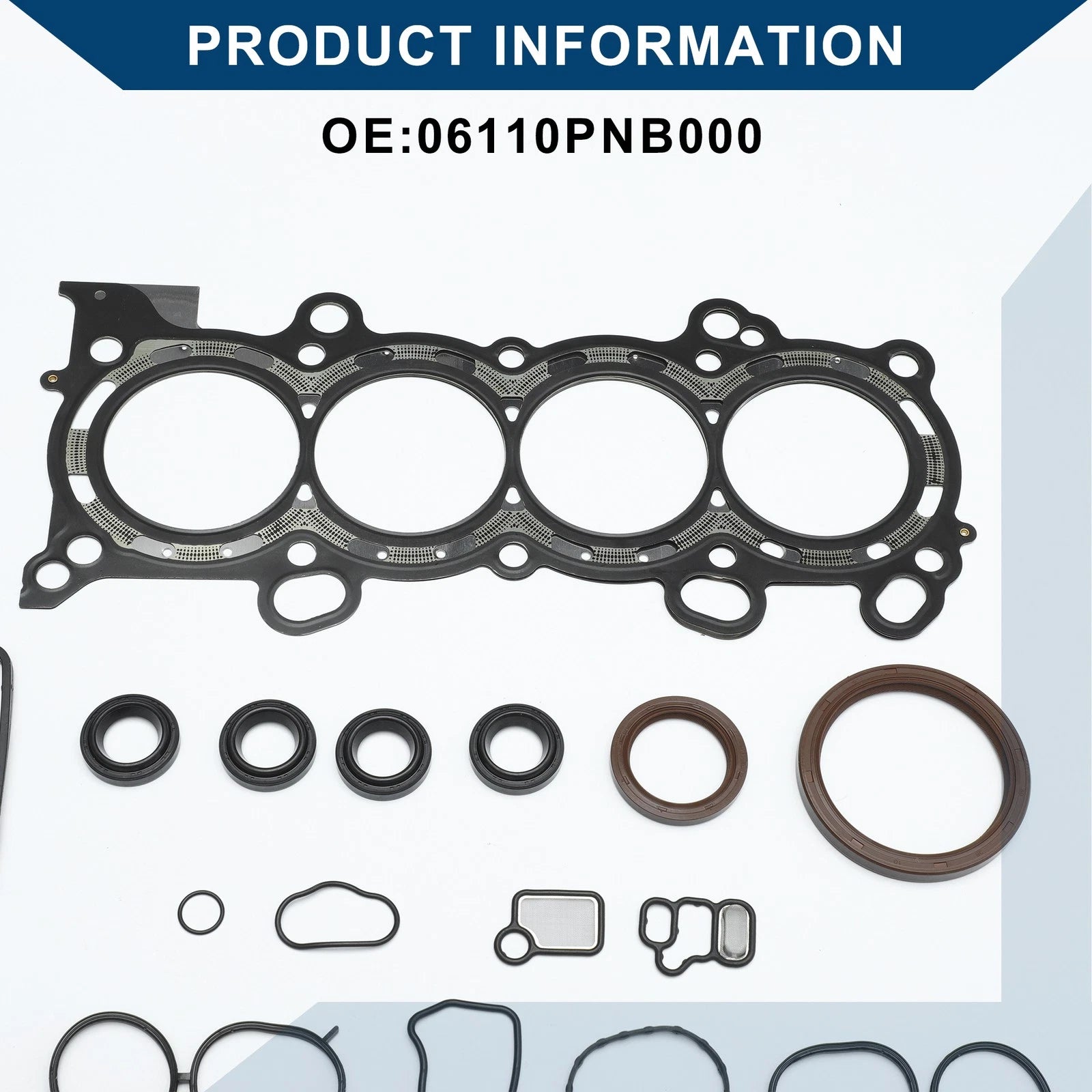 Cylinder Head Gasket Kit No. 06110PNB000 for Honda K20A1 K20A4 (2001–2006)