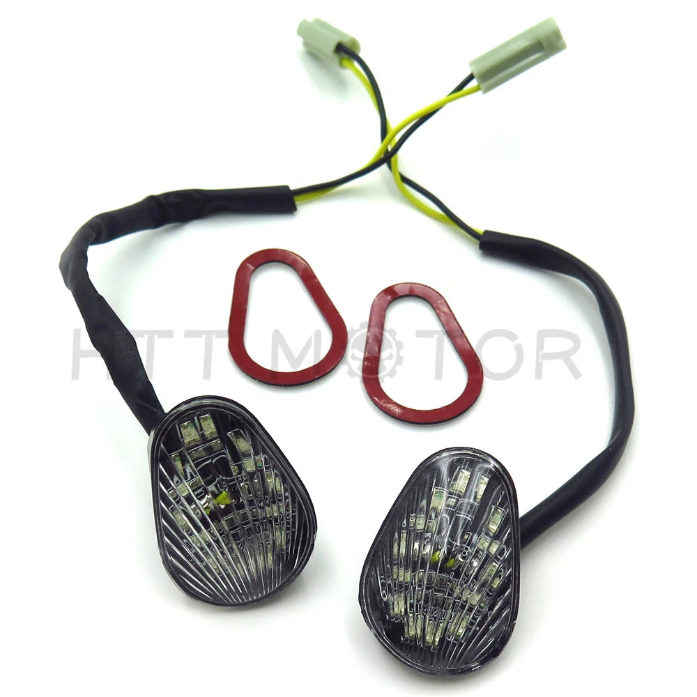 Clear Euro LED Flush Mount Turn Signal for Yamaha YZF R1 R6 R6S (2006–2008)