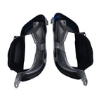 2X Steel Exhaust Tips Black for BMW X5 G05 X6 G06 X7 G07 M Sport (2019–2026)