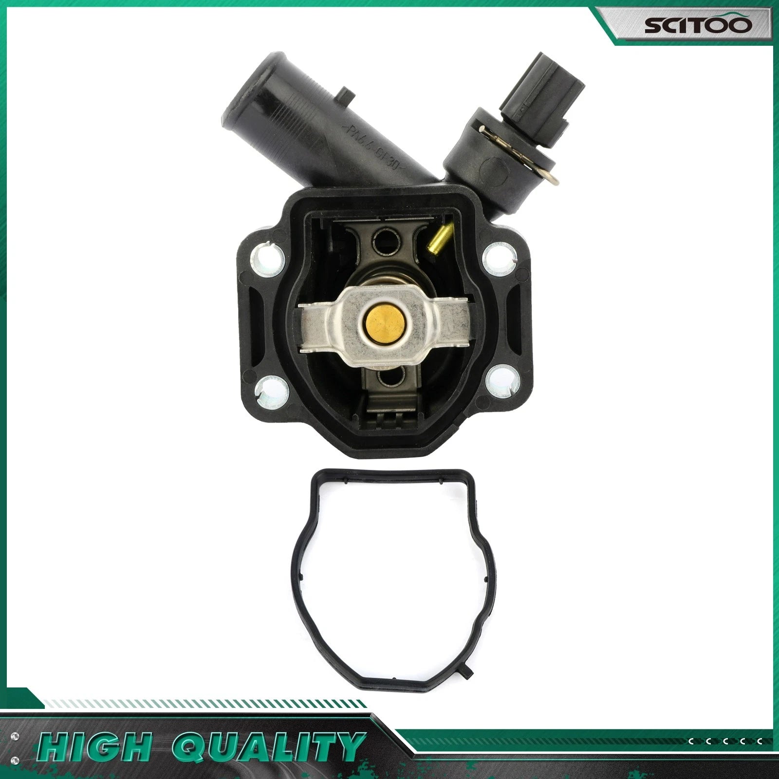 Thermostat Housing for Volvo S80 S60 V60 V70 XC60 XC70 XC90 Land Rover LR2 (2000–2016)