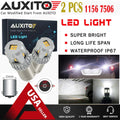 2X AUXITO 1156 7506 BA15S LED Reverse Light for