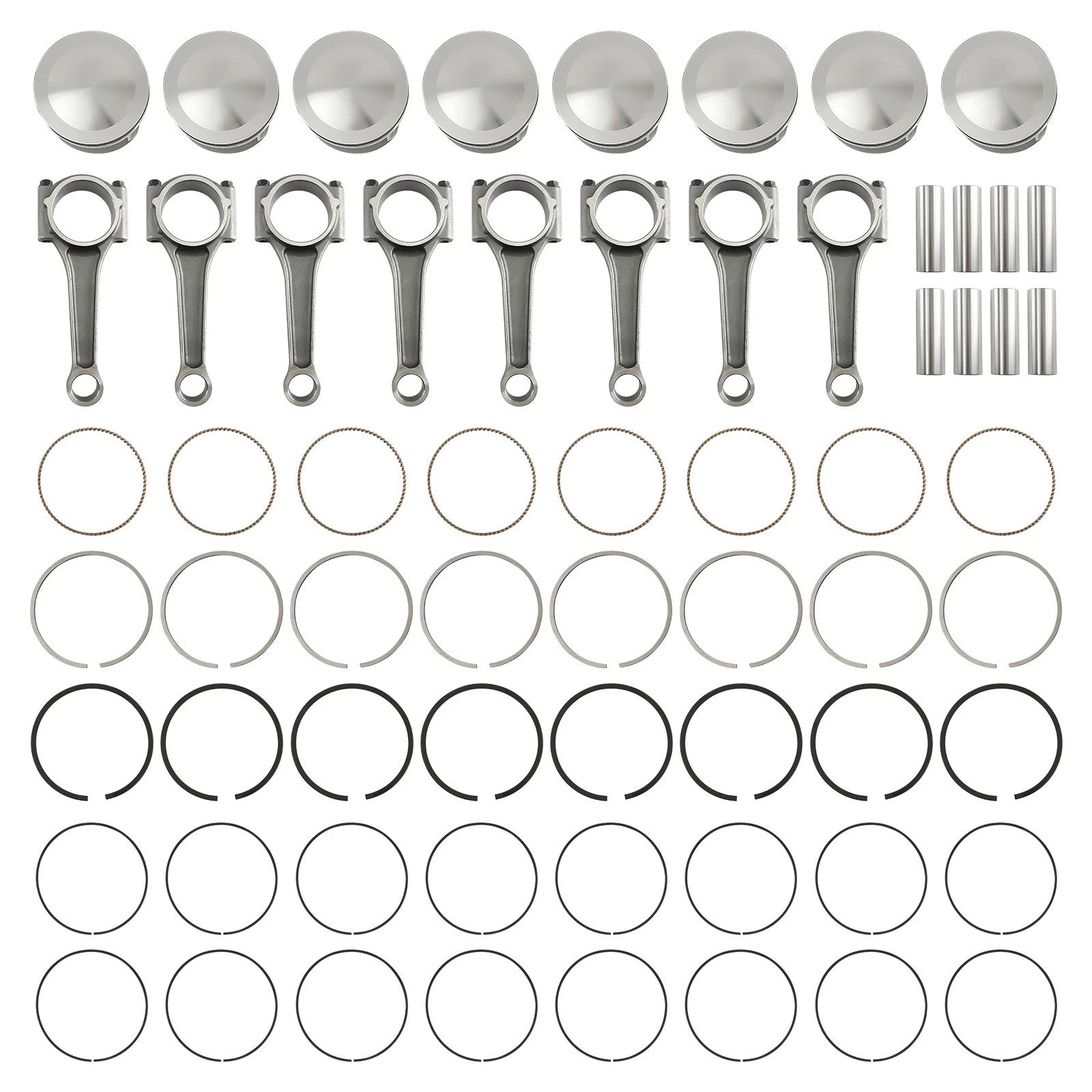 Connecting Rods and Pistons Kit for Chrysler 300, Dodge Charger, Jeep Ram (2003–2008)