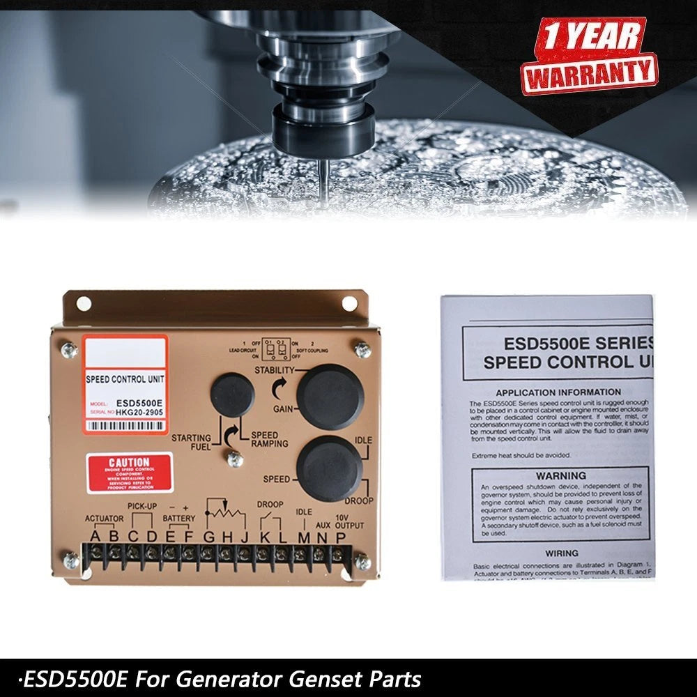 Electronic Engine Speed Controller for Generator (Genset)