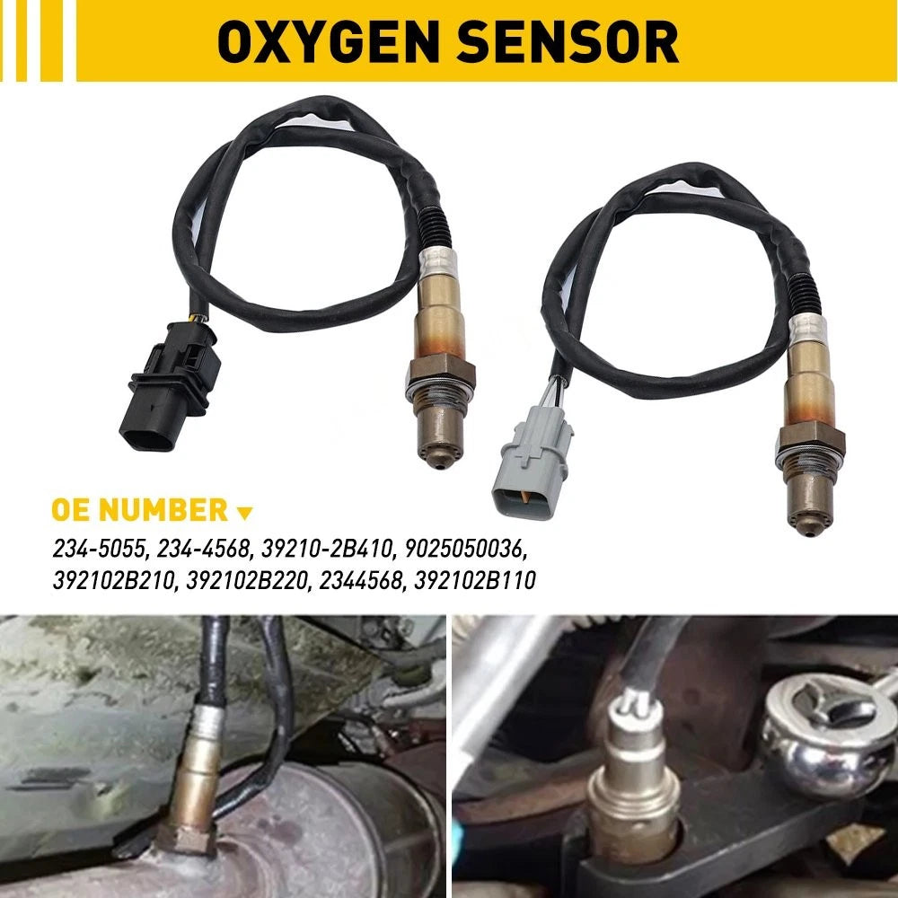 2Pcs O2 Sensor for Kia Soul 2012–2014, Hyundai Accent (1.6L)
