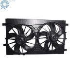 Dual Radiator & Condenser Fan Assembly for Jeep Compass (2007–2017)