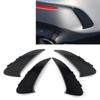 Rear Bumper Splitter Spoiler Air Vent Carbon for Mercedes Benz CLA (2020-)