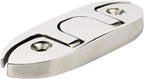 Set of 4 Folding Flip-up Cleats for Marine Boat Dock (Heavy Duty Stainless Steel)
