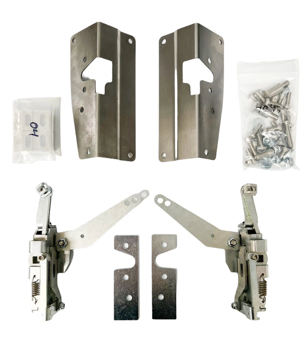 Bolt-In Door Latch Kit with Bear Claw Design for 1940-1947 Ford Truck