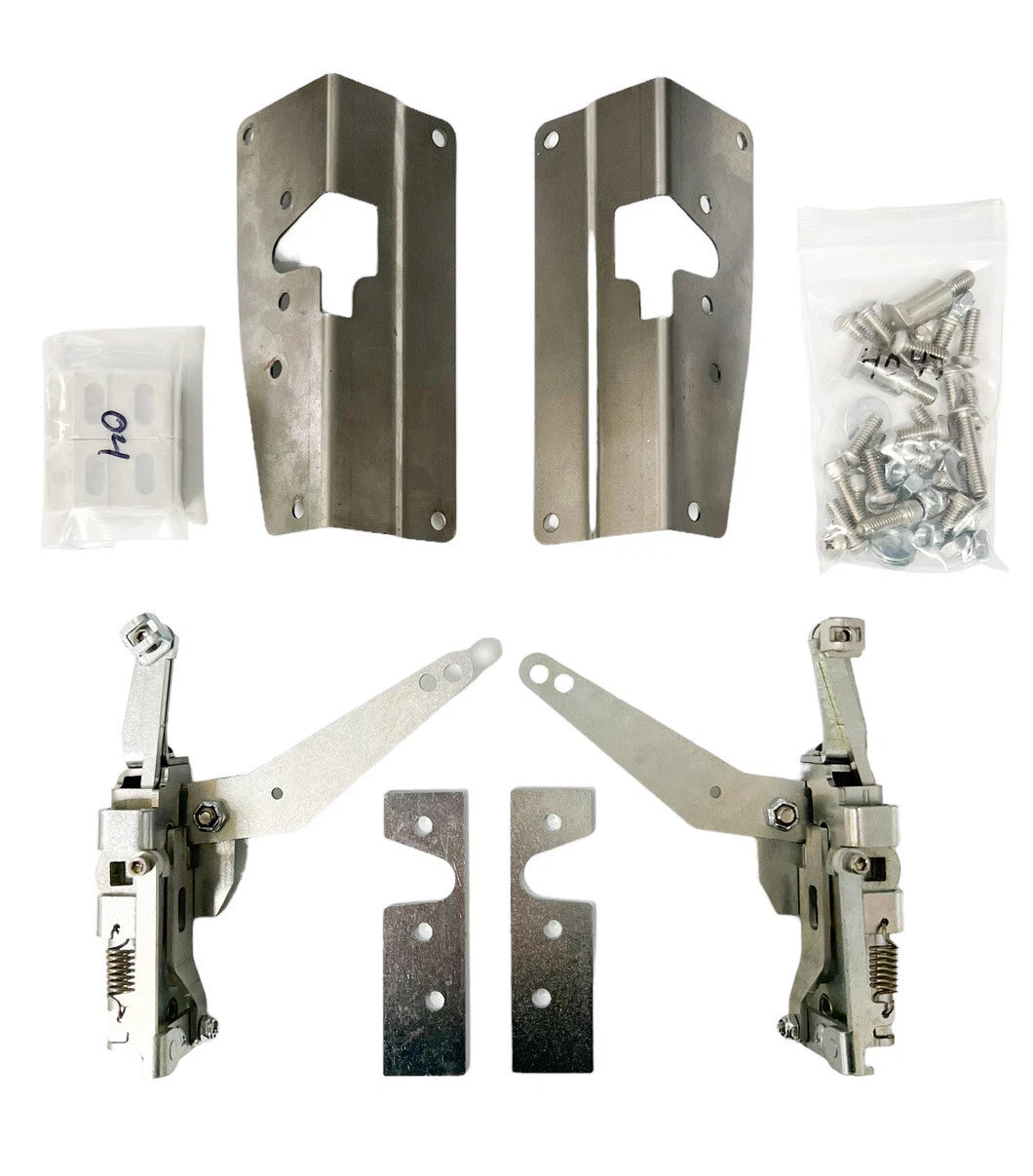 Bolt-In Door Latch Kit with Bear Claw Design for 1940-1947 Ford Truck