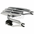 Chrome Stealth Luggage Rack Docking Hardware for Harley Touring (2014–2024)