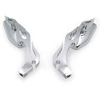 Custom Chrome Mirrors for Honda Kawasaki Suzuki Cruiser Bike (All Years)