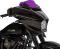 Klock Werks Kolor Flare Windshield 6.5" for FLHX (2014–2023) - Purple KWW-01-0746