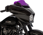 Klock Werks Kolor Flare Windshield 6.5" for FLHX (2014–2023) - Purple KWW-01-0746